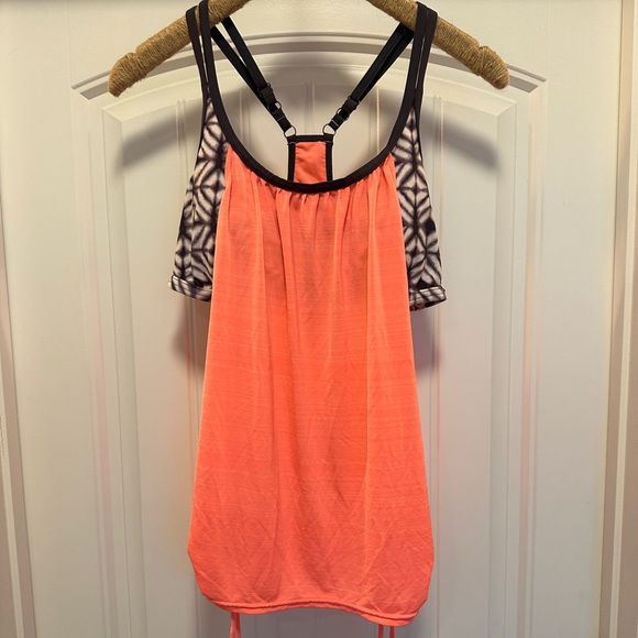 ZeroXposur Tankini Bathing Suit Top Large - Picture 1 of 5